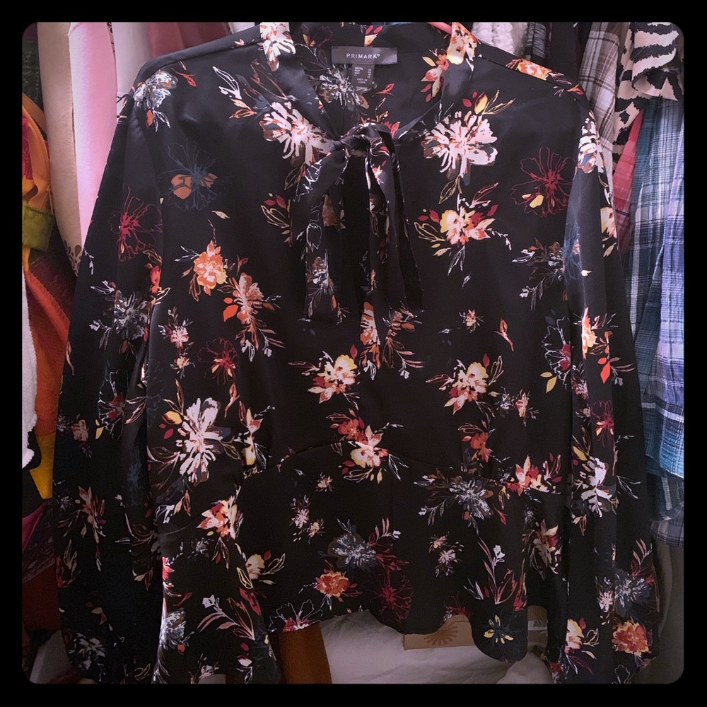 Silk shirt.
